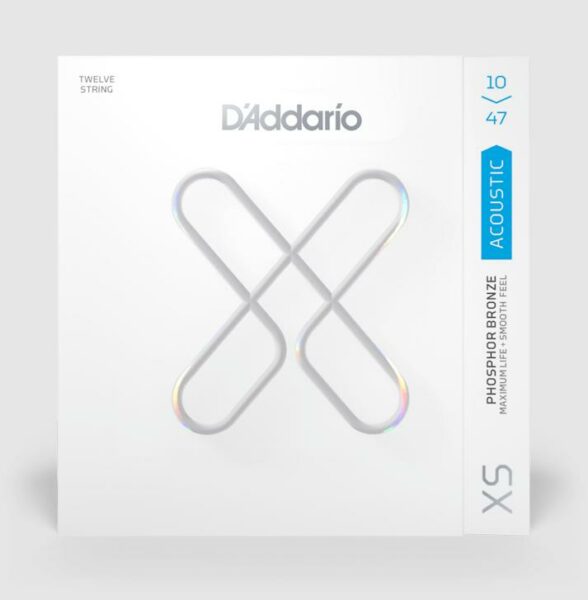 12-String D’Addario XS Phosphor Bronze Coated Acoustic Guitar Strings (10-47) XSAPB104712 Buy Guitar Gear, Strings & Accessories Online South Africa