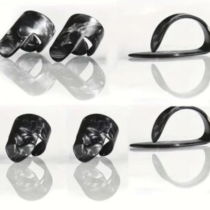 6-Piece Finger & Thumb Picks Set (Black) Buy Guitar Gear, Strings & Accessories Online South Africa