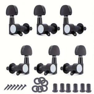 Acoustic Guitar Tuning Heads Grover Type (Full Set Black) Buy Guitar Gear, Strings & Accessories Online South Africa