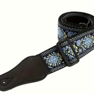 Blue Heart Design Embroidered Guitar Strap Buy Guitar Gear, Strings & Accessories Online South Africa