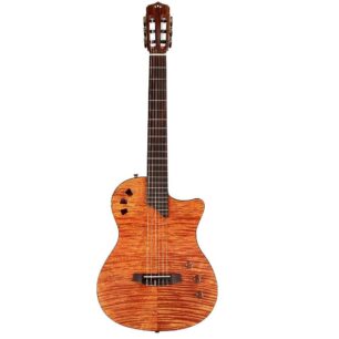 Cordoba Stage Natural Amber Flame Maple – Nylon String Electric Guitar