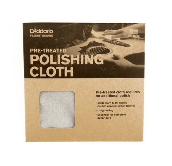 D’Addario Planetwaves PWPC1 Pre-Treated Polish Cloth Buy Guitar Gear, Strings & Accessories Online South Africa