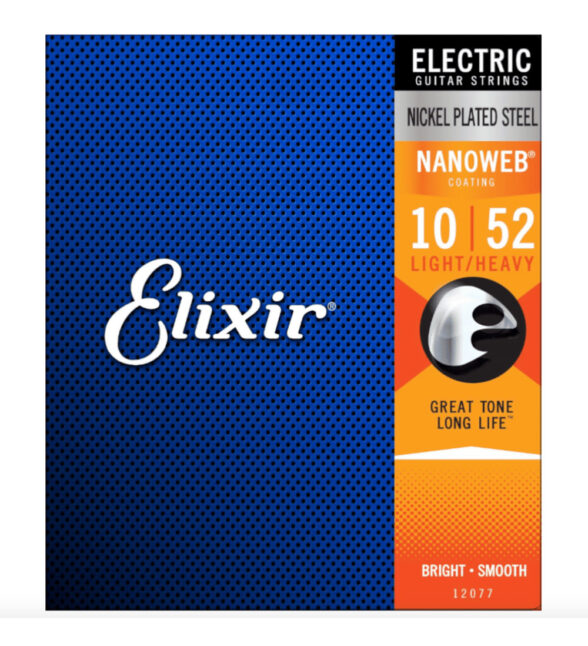 Elixir Light Top/Heavy Bottom Electric Guitar Strings NANOWEB – (10-52) Buy Guitars & Accesories South Africa