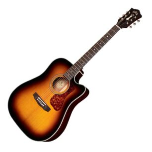 Semi Acoustic Guitar – Guild D-140CE with Bag (Antique Burst) D140CEATB Buy Guitar Gear, Strings & Accessories Online South Africa