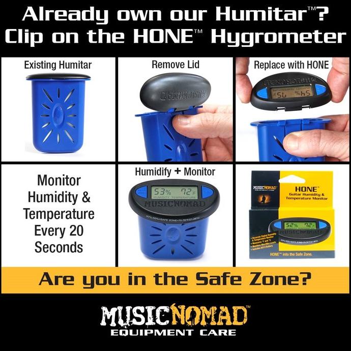MusicNomad Humitar - Instrument Case Humidifier