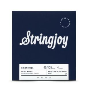 Stringjoy Light Gauge (45-105) 4 String Extra Long Scale Nickel Wound Bass Guitar Strings Buy Guitars & Accesories South Africa