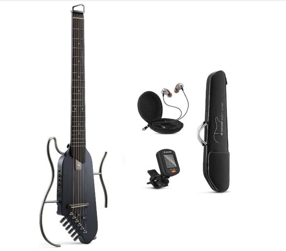 Donner HUSH-I Guitar For Travel & Practice (Black) Buy Guitars & Accesories South Africa