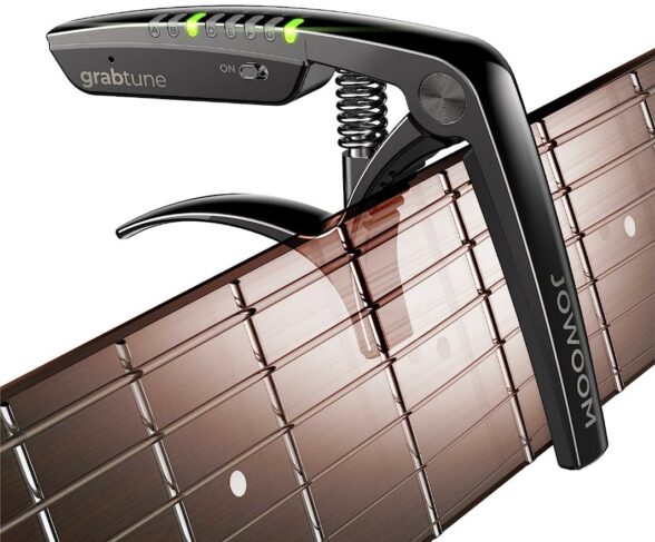 JOWOOM Grabtune Acoustic Guitar Capo-Tuner (Black) Buy Guitars & Accesories South Africa